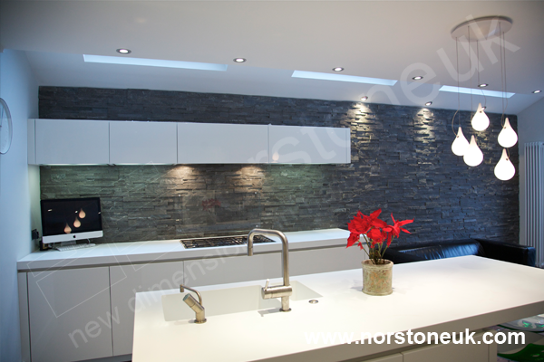 Luxury Apartment Stone Panel Project
