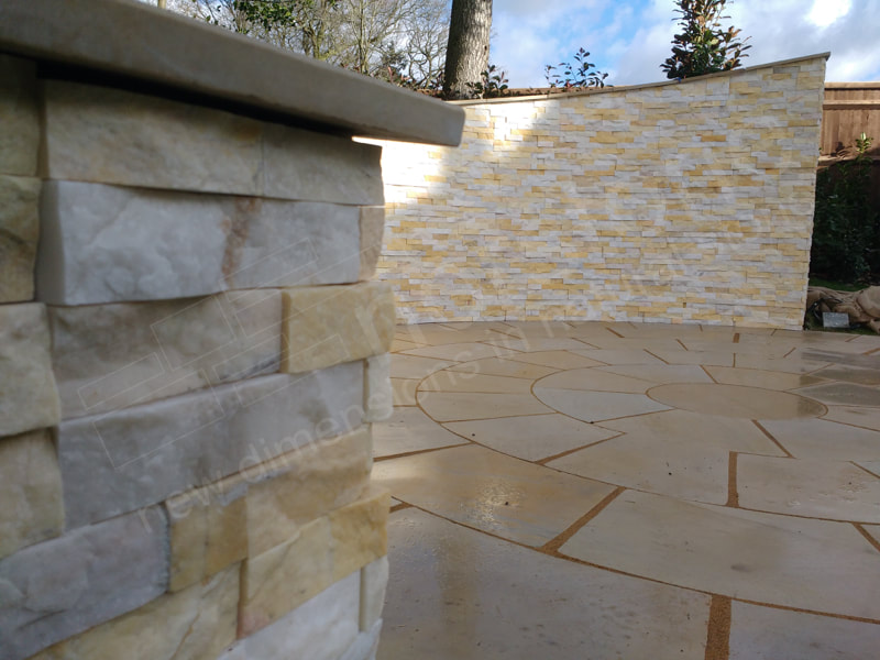 Stone Cladding With Curves Norstone Uk Experts - Natural Stone Wall Tiles Uk